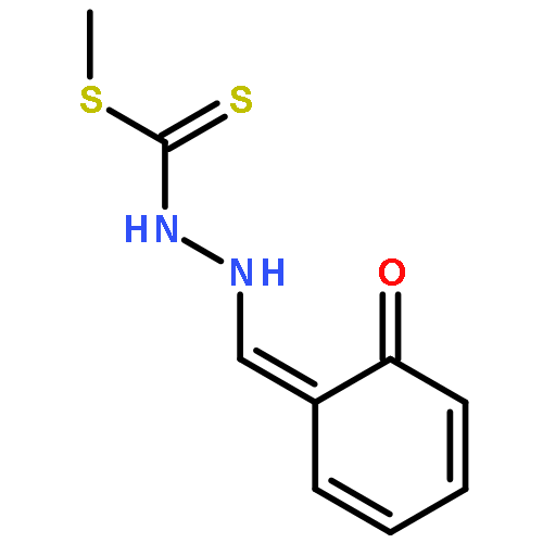 methyl 2-[(Z)-(6-oxocyclohexa-2,4-dien-1-ylidene)methyl]hydrazinecarbodithioate