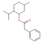 Benzeneacetic acid,(1R,2S,5R)-5-methyl-2-(1-methylethyl)cyclohexyl ester