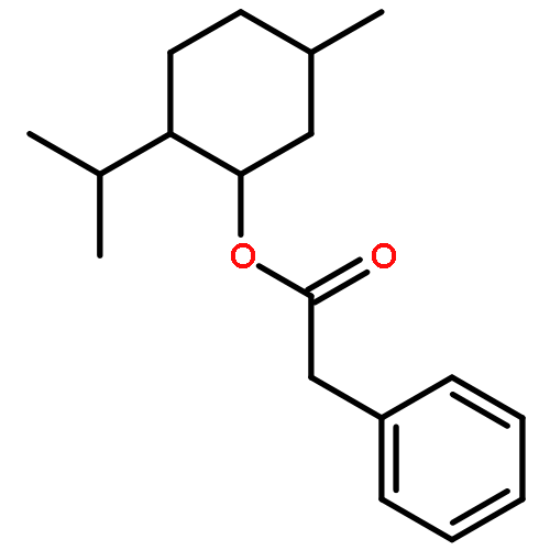 Benzeneacetic acid,(1R,2S,5R)-5-methyl-2-(1-methylethyl)cyclohexyl ester