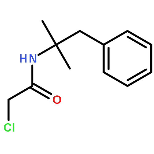 2-chloro-N-(1,1-dimethyl-2-phenylethyl)acetamide