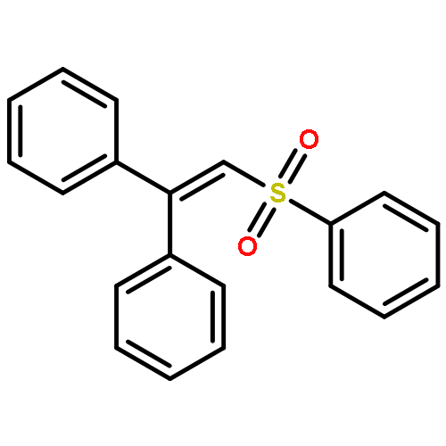 Benzene, 1,1'-[(phenylsulfonyl)ethenylidene]bis-