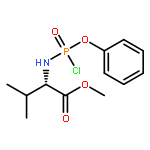 L-Valine, N-(chlorophenoxyphosphinyl)-, methyl ester