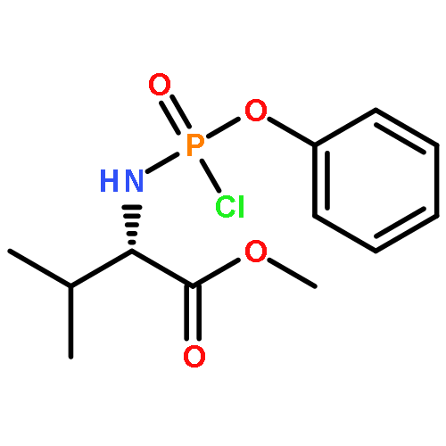 L-Valine, N-(chlorophenoxyphosphinyl)-, methyl ester