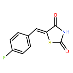 2,4-Thiazolidinedione,5-[(4-fluorophenyl)methylene]-