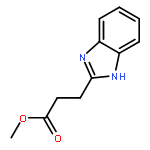 1H-Benzimidazole-2-propanoic acid methyl ester