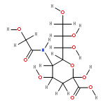 5-glycolylamido-3,5-dideoxy-D-glycero-D-galacto-2-nonulopyranosylonic acid