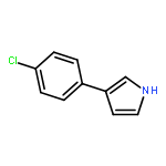 1H-Pyrrole, 3-(4-chlorophenyl)-