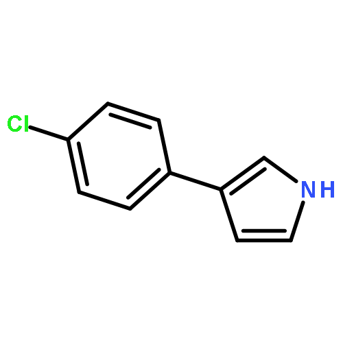 1H-Pyrrole, 3-(4-chlorophenyl)-