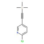 Pyridine,2-chloro-5-[2-(trimethylsilyl)ethynyl]-