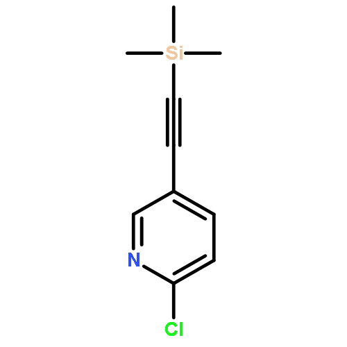 Pyridine,2-chloro-5-[2-(trimethylsilyl)ethynyl]-