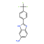 1H-Benzimidazol-5-amine, 2-[4-(trifluoromethyl)phenyl]-