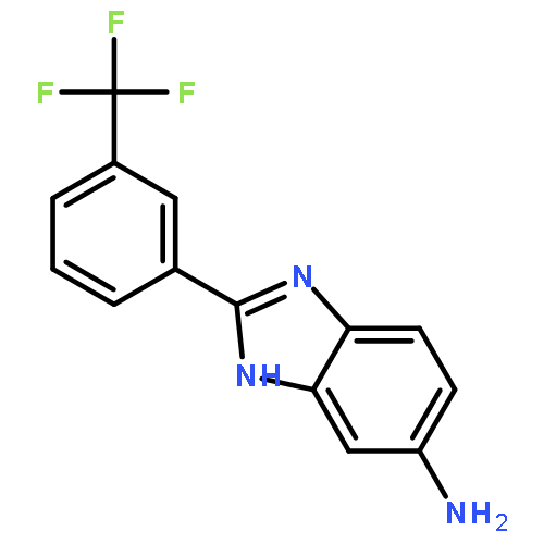 1H-Benzimidazol-5-amine, 2-[3-(trifluoromethyl)phenyl]-