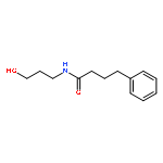 Benzenebutanamide, N-(3-hydroxypropyl)-