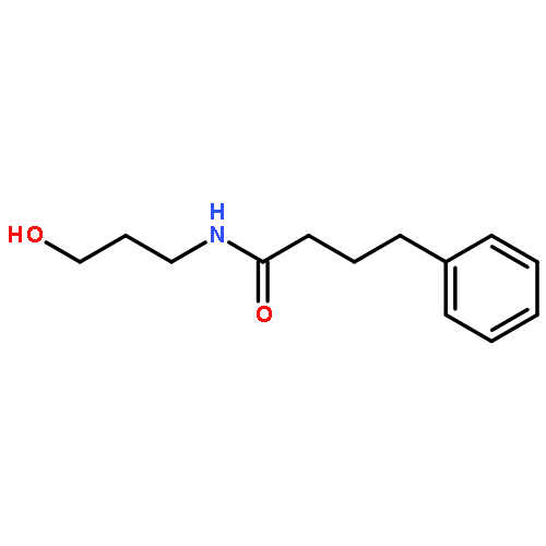 Benzenebutanamide, N-(3-hydroxypropyl)-