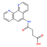 Butanoic acid, 4-oxo-4-(1,10-phenanthrolin-5-ylamino)-