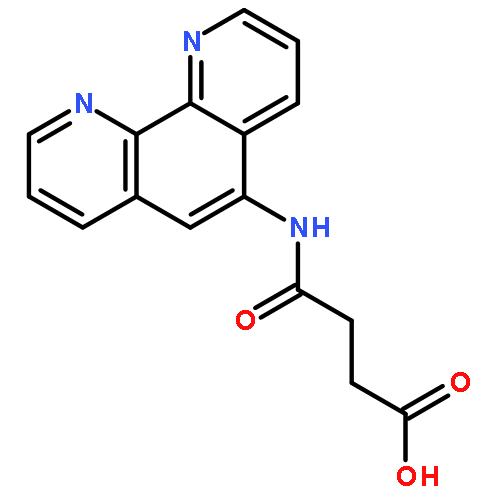 Butanoic acid, 4-oxo-4-(1,10-phenanthrolin-5-ylamino)-