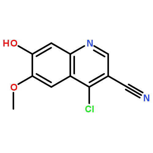 4-Chloro-7-hydroxy-6-methoxyquinoline-3-carbonitrile