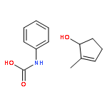 2-Cyclopenten-1-ol, 2-methyl-, phenylcarbamate