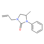 2-Imidazolidinone, 4-methyl-3-phenyl-1-(2-propenyl)-