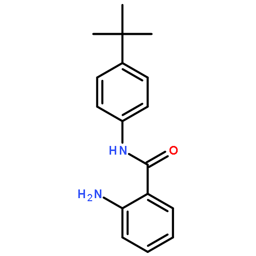 Benzamide, 2-amino-N-[4-(1,1-dimethylethyl)phenyl]-