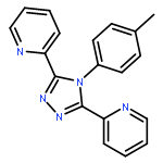 Pyridine, 2,2'-[4-(4-methylphenyl)-4H-1,2,4-triazole-3,5-diyl]bis-