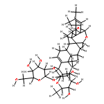 (16beta,22S,23S)-16,23:18,23-diepoxy-22-(2-methylprop-1-enyl)-24-norchol-5-en-3beta-yl O-alpha-L-rhamnopyranosyl-(1 -> 2)-beta-D-glucopyranoside