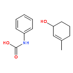 2-Cyclohexen-1-ol, 3-methyl-, phenylcarbamate