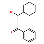 1-Propanone, 3-cyclohexyl-2,2-difluoro-3-hydroxy-1-phenyl-