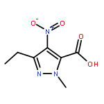 5-Ethyl-2-methyl-4-nitro-2 H -pyrazole-3-carboxylic acid