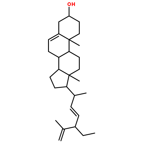 Stigmasta-5,22,25-trien-3-ol,(3b,24S)-