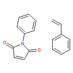 1-phenylpyrrole-2,5-dione;styrene