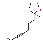 2-HEXYN-1-OL, 6-(2-METHYL-1,3-DIOXOLAN-2-YL)-