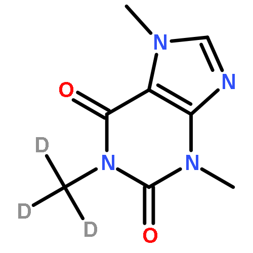 1H-Purine-2,6-dione,3,7-dihydro-3,7-dimethyl-1-(methyl-d3)-