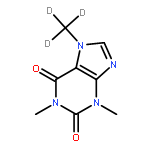 1H-Purine-2,6-dione,3,7-dihydro-1,3-dimethyl-7-(methyl-d3)-