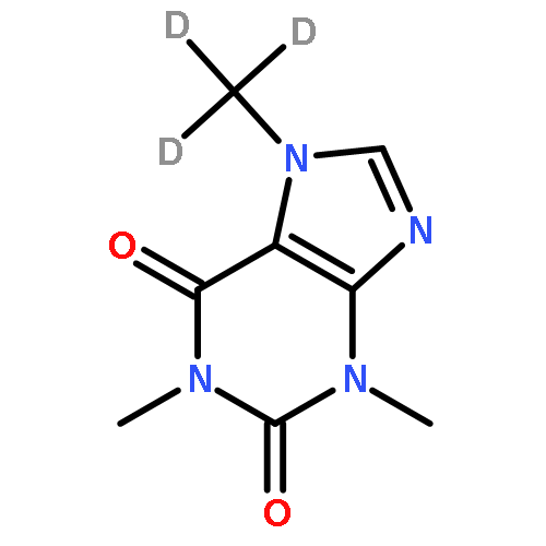 1H-Purine-2,6-dione,3,7-dihydro-1,3-dimethyl-7-(methyl-d3)-