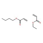 2-Propenoic acid,esters,butyl ester,polymer with ethyl 2-propenoate 