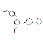 butane-1,4-diol; 1-isocyanato-4-[(4-isocyanatophenyl)methyl]benzene; oxepan-2-one