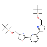 Pyridine,2,6-bis[(4S)-4-[[[(1,1-dimethylethyl)dimethylsilyl]oxy]methyl]-4,5-dihydro-2-oxazolyl]-