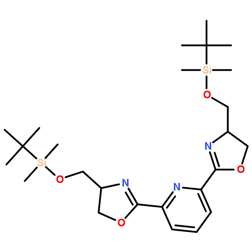 Pyridine,2,6-bis[(4S)-4-[[[(1,1-dimethylethyl)dimethylsilyl]oxy]methyl]-4,5-dihydro-2-oxazolyl]-