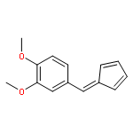 BENZENE, 4-(2,4-CYCLOPENTADIEN-1-YLIDENEMETHYL)-1,2-DIMETHOXY-