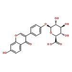 Daidzein 4’-β-D-Glucuronide