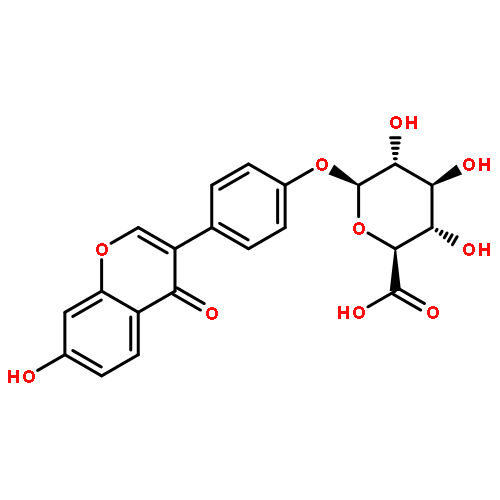 Daidzein 4’-β-D-Glucuronide