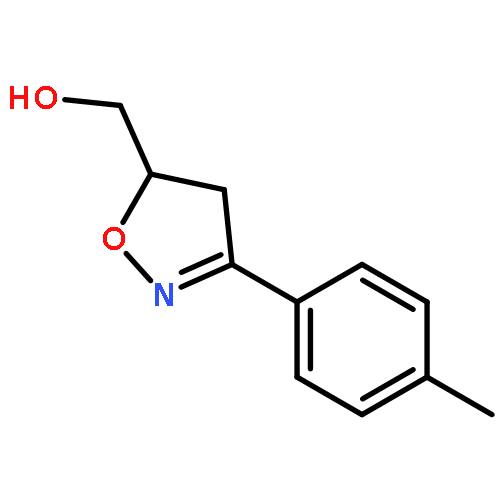 5-Isoxazolemethanol, 4,5-dihydro-3-(4-methylphenyl)-