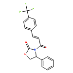 2-Oxazolidinone,3-[(2E)-1-oxo-3-[4-(trifluoromethyl)phenyl]-2-propenyl]-4-phenyl-, (4S)-