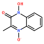 1-hydroxy-3-methylquinoxalin-2(1H)-one 4-oxide