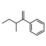 Benzene, (2-methyl-1-methylenebutyl)-