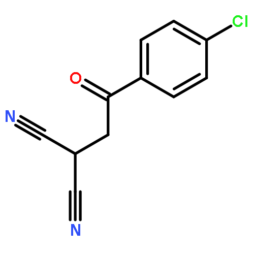 2-[2-(4-CHLOROPHENYL)-2-OXOETHYL]PROPANEDINITRILE 