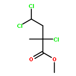 Butanoic acid, 2,4,4-trichloro-2-methyl-, methyl ester