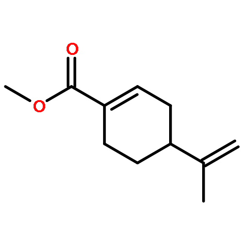 1-Cyclohexene-1-carboxylic acid, 4-(1-methylethenyl)-, methyl ester,
(S)-