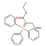 4-Pentenoic acid, 2-(triphenylphosphoranylidene)-, ethyl ester